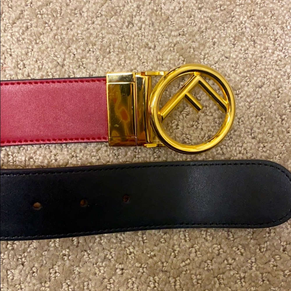 Fendi reversible belt